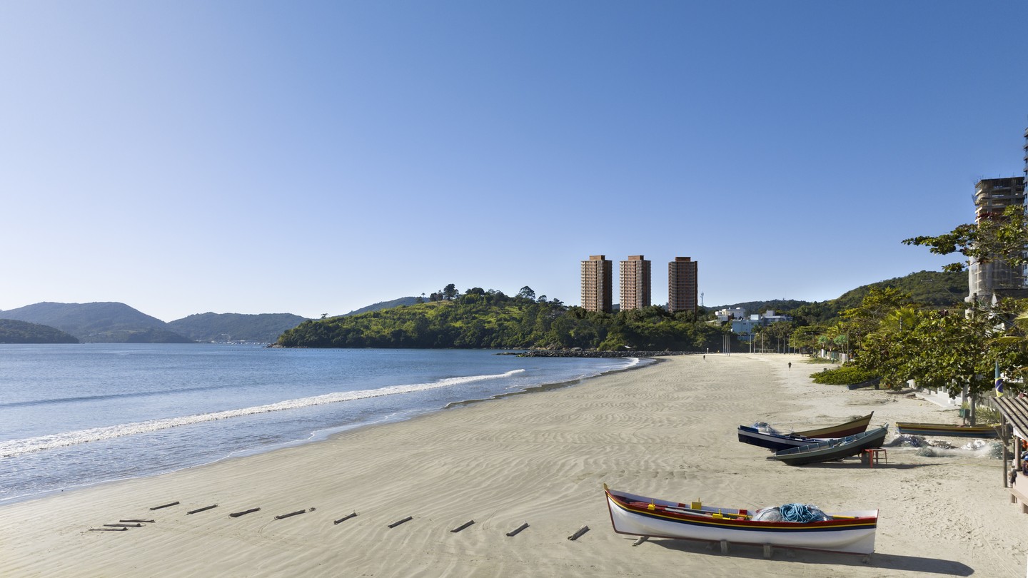 Vieiras — Vista da praia de Perequê