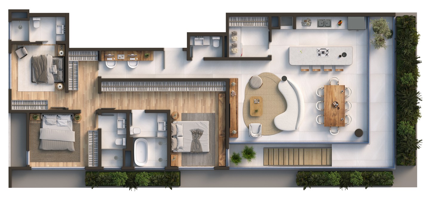 Kariió — Apartamento 301 — Manacá