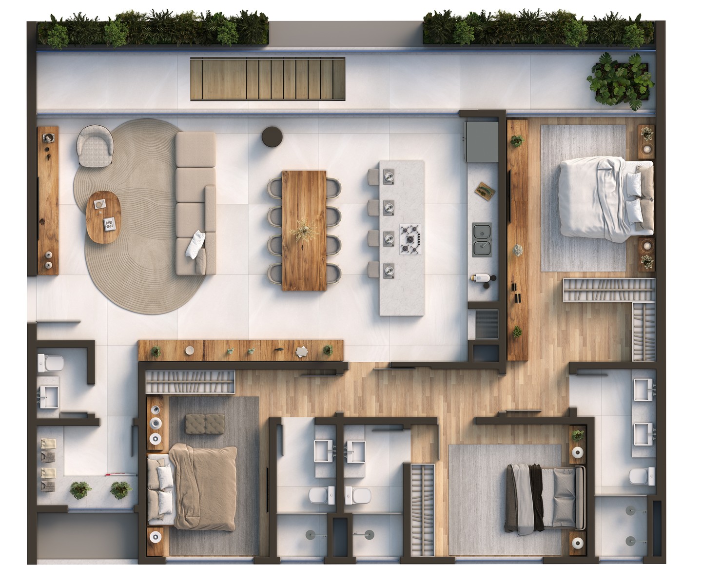 Kariió — Apartamento 303 — Ipê