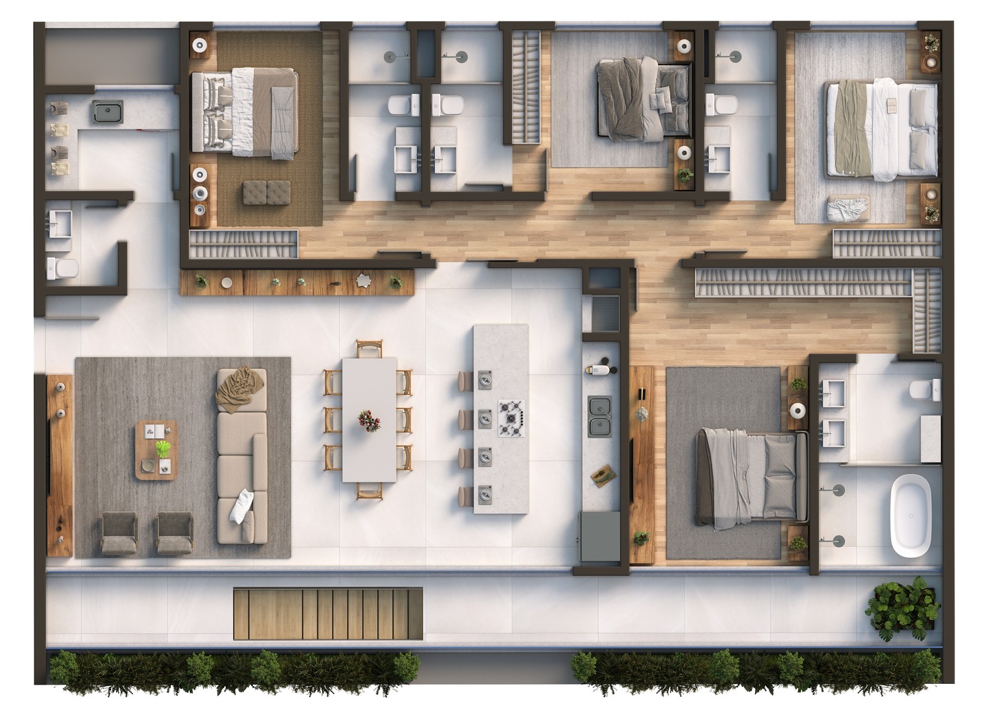 Kariió — Apartamento 303 — Manacá