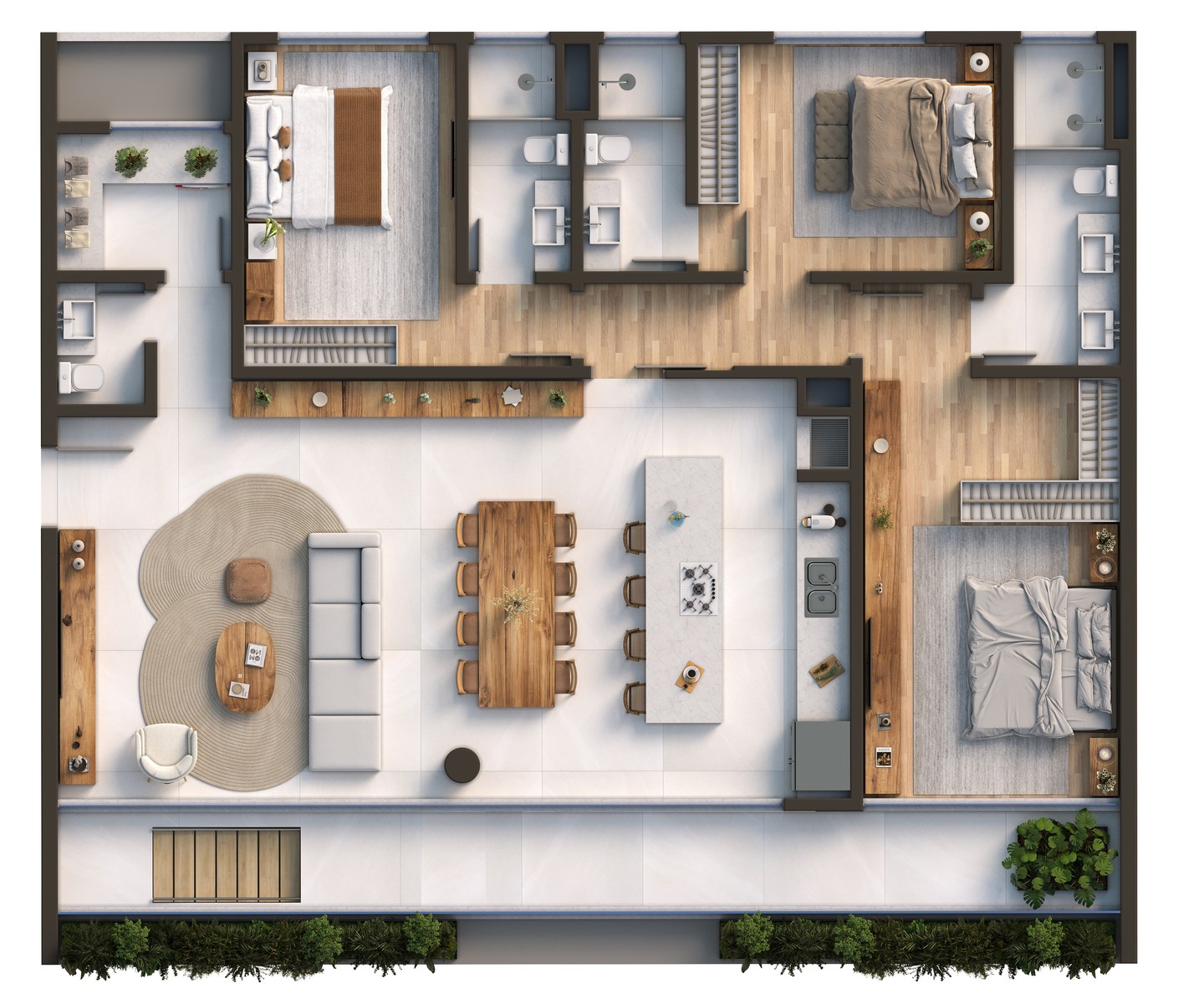 Kariió — Apartamento 305 — Manacá