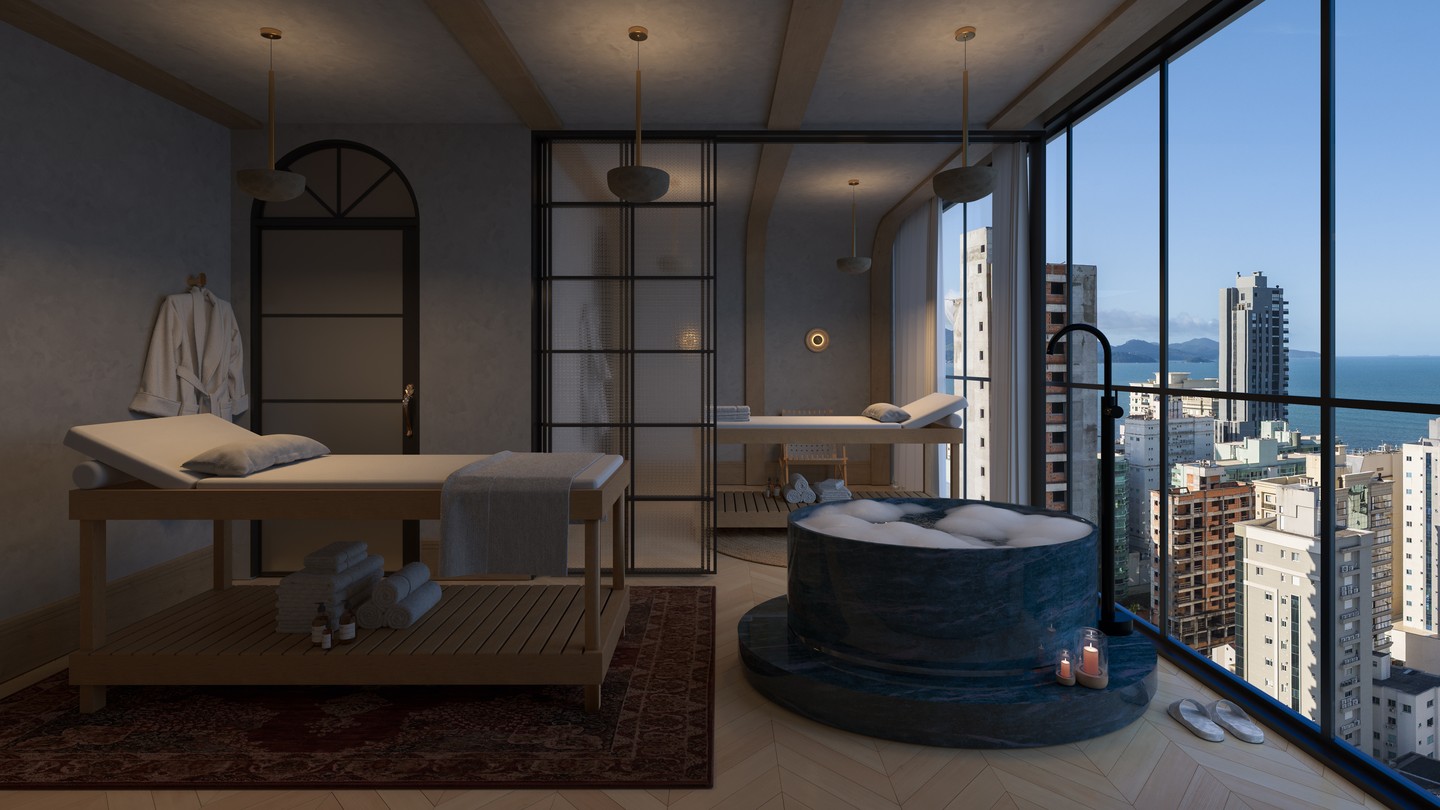 Charles II Yacht Royal Home by Okean — Sala de massagem