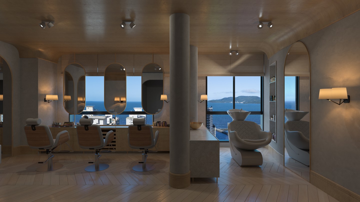 Charles II Yacht Royal Home by Okean — Salão de beleza