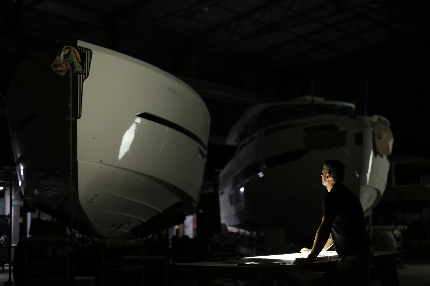 Charles II Yacht Royal Home by Okean — Bastidores da produção — 02