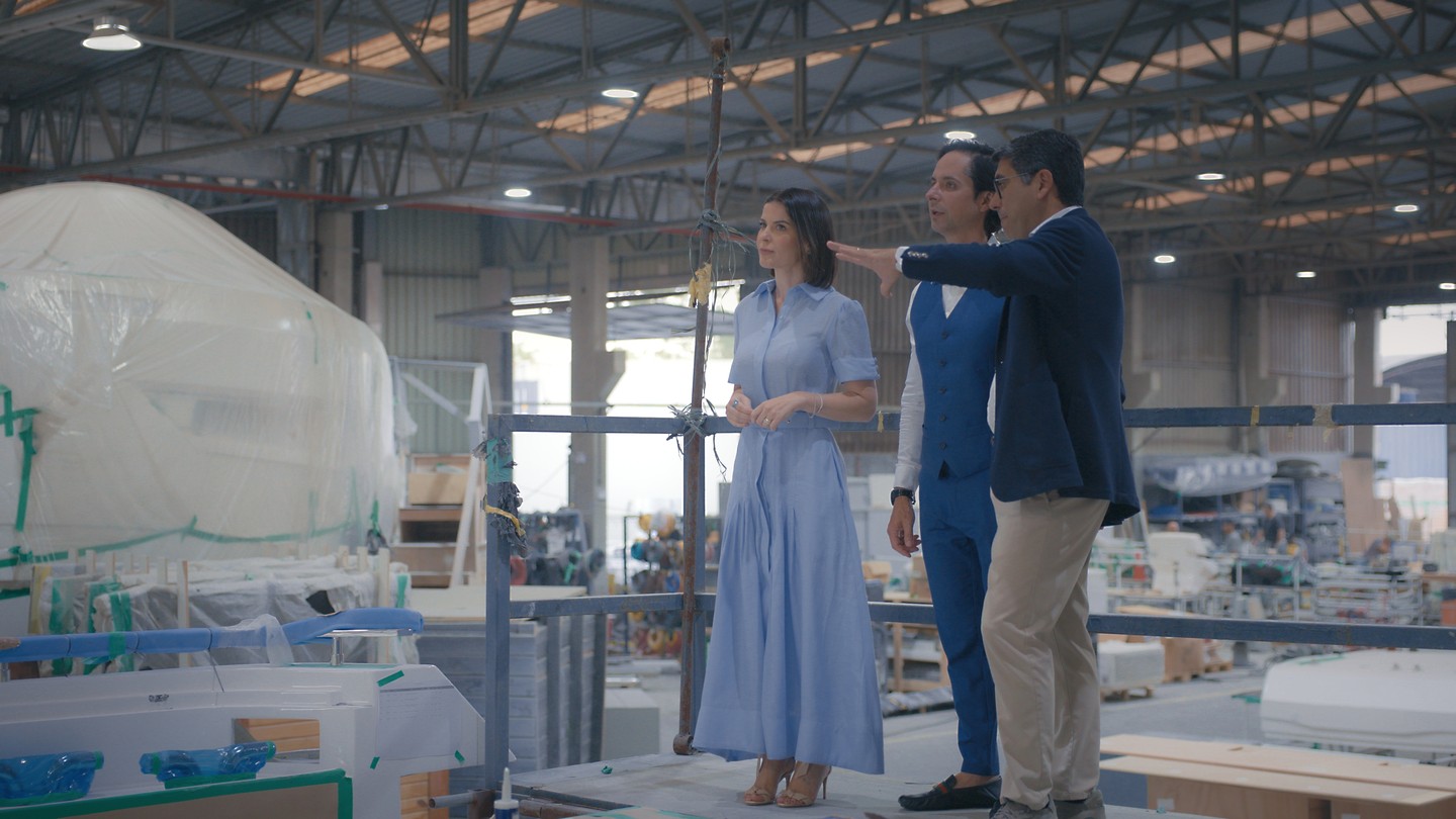 Charles II Yacht Royal Home by Okean — Bastidores da produção — 07