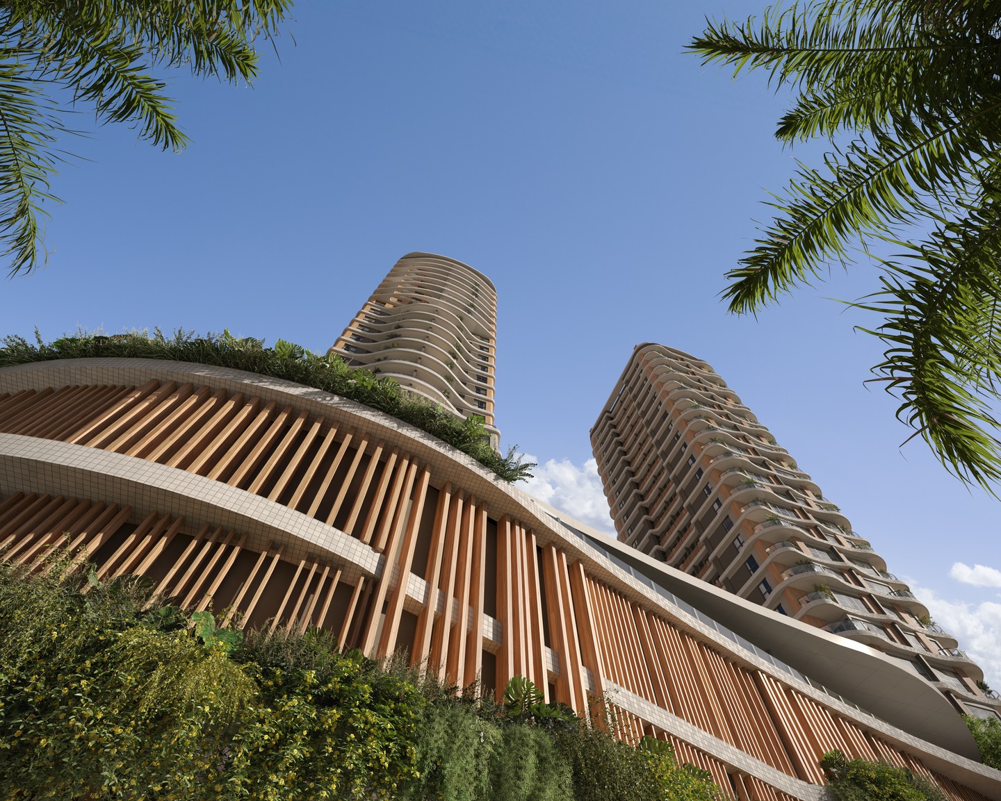 Valence Residence — Street-level facade