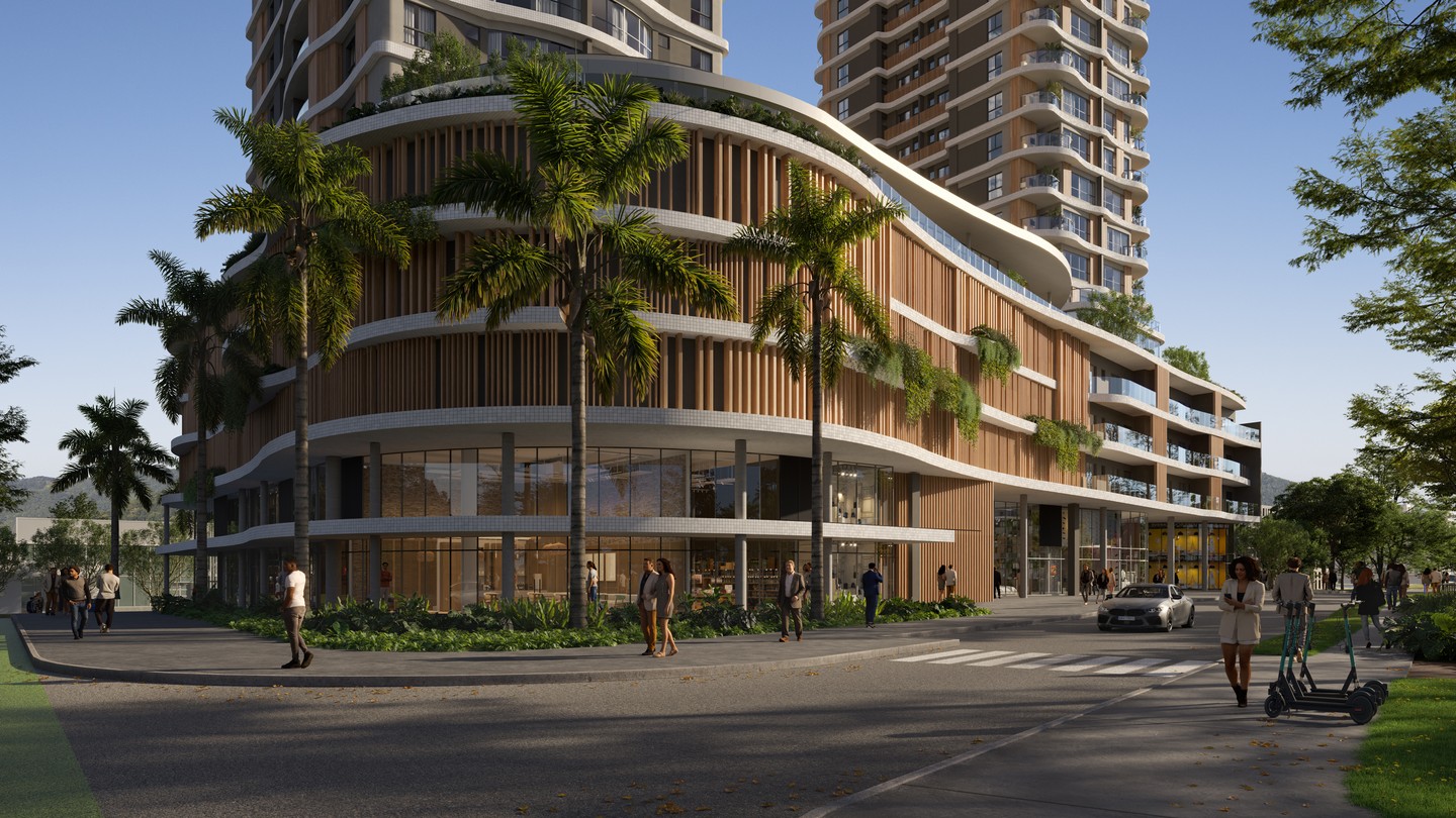 Valence Residence — Podium and retail mall