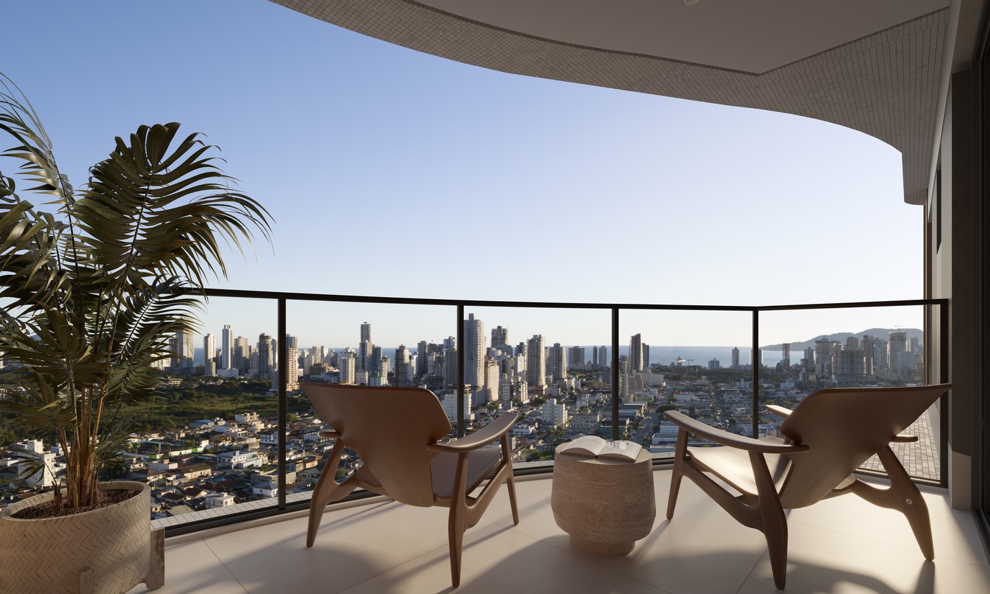 Valence Residence — Balcony — unit 1704