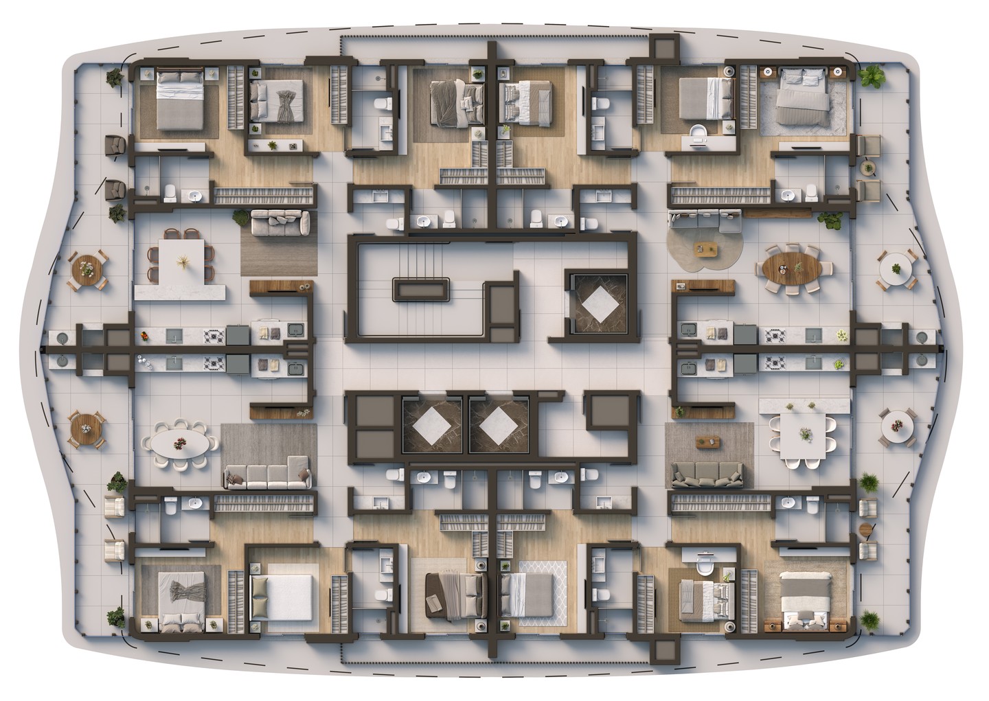 Valence Residence — Type 02 differentiated — Variation