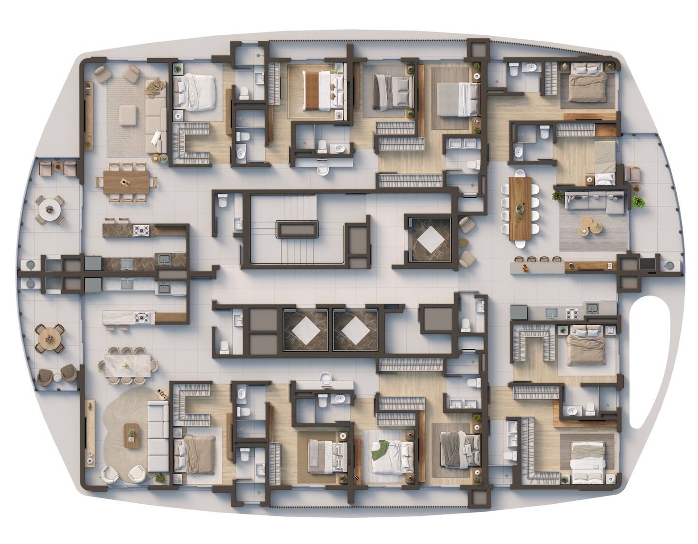 Valence Residence — Type 03 x 6 — Variation
